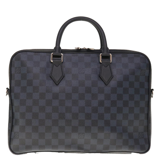 Louis Vuitton Dandy Grey Canvas Handbag