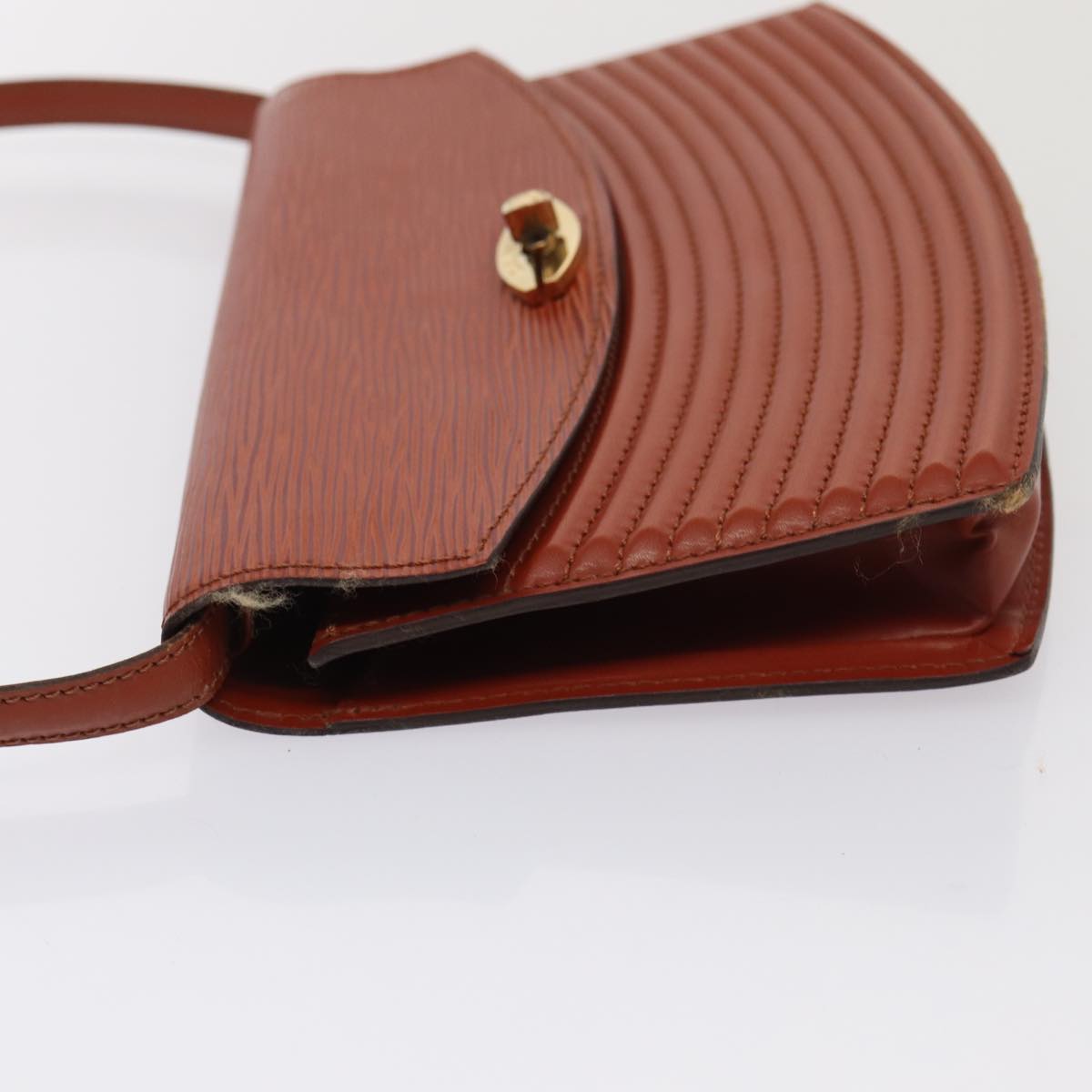 Louis Vuitton Presbourg Brown Leather Shoulder Bag