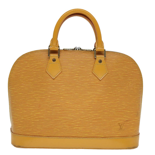 Louis Vuitton Yellow Leather Handbag