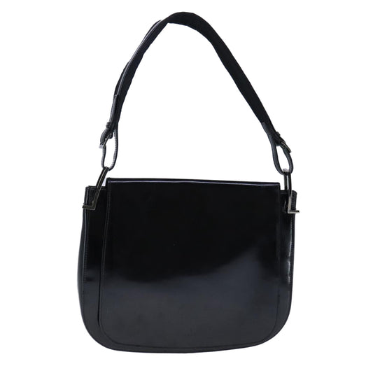 Gucci Black Leather Shoulder Bag ()