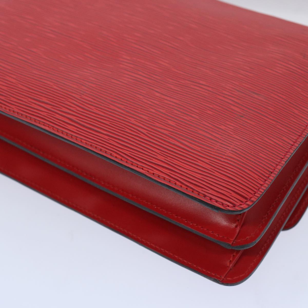 Louis Vuitton Friedland Red Leather Shoulder Bag
