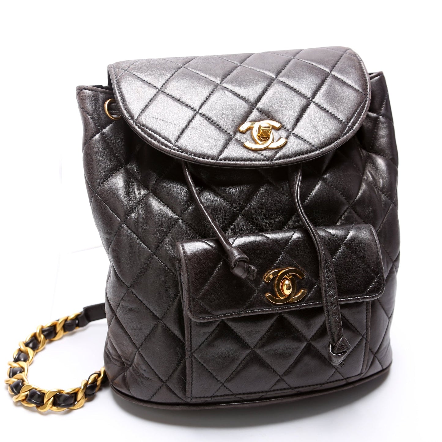 Timeless CC Mini Duma Backpack Lambskin Vintage