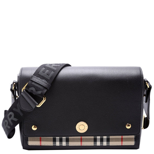 Note Crossbody Leather/Vintage Check