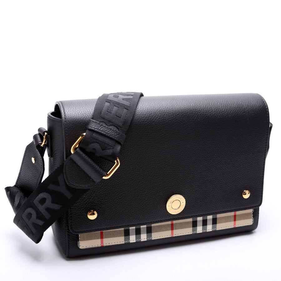 Note Crossbody Leather/Vintage Check