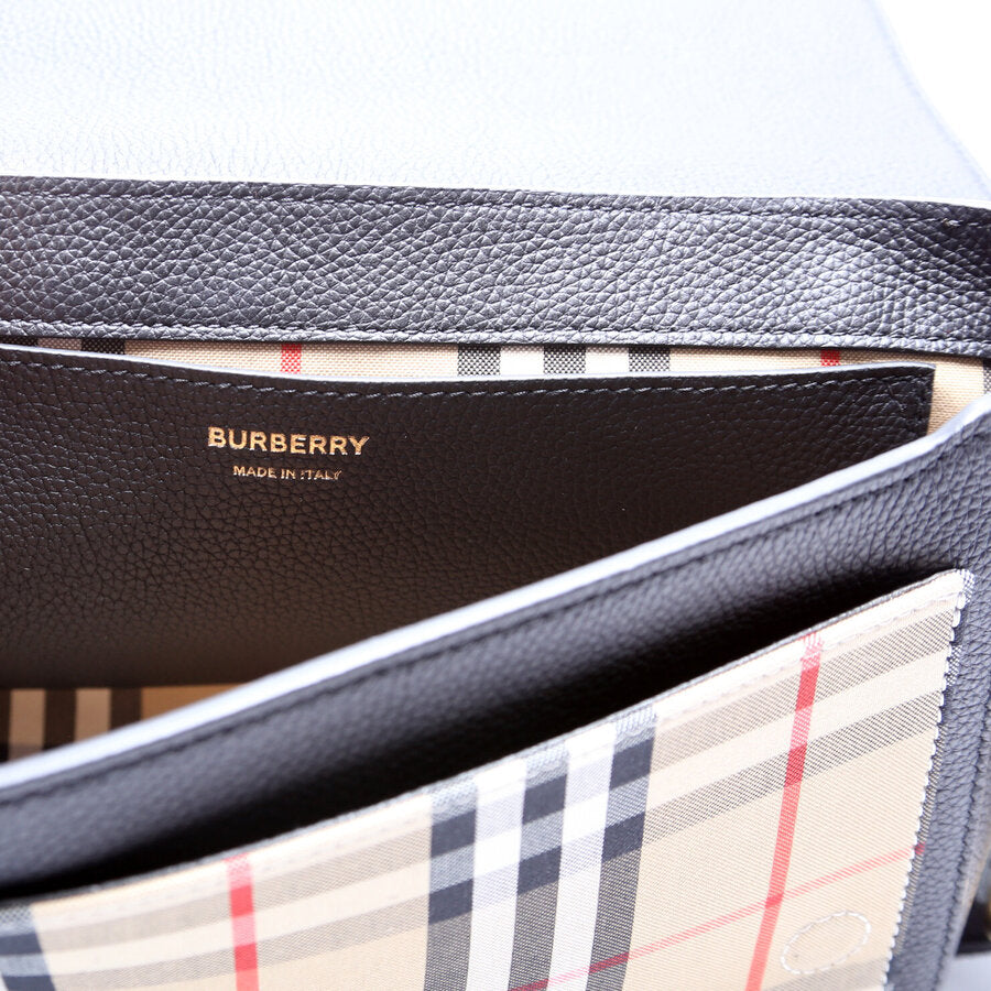 Note Crossbody Leather/Vintage Check