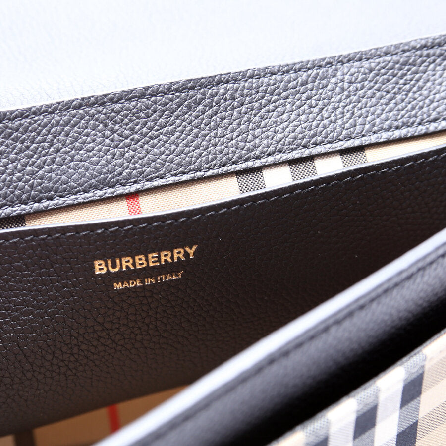 Note Crossbody Leather/Vintage Check