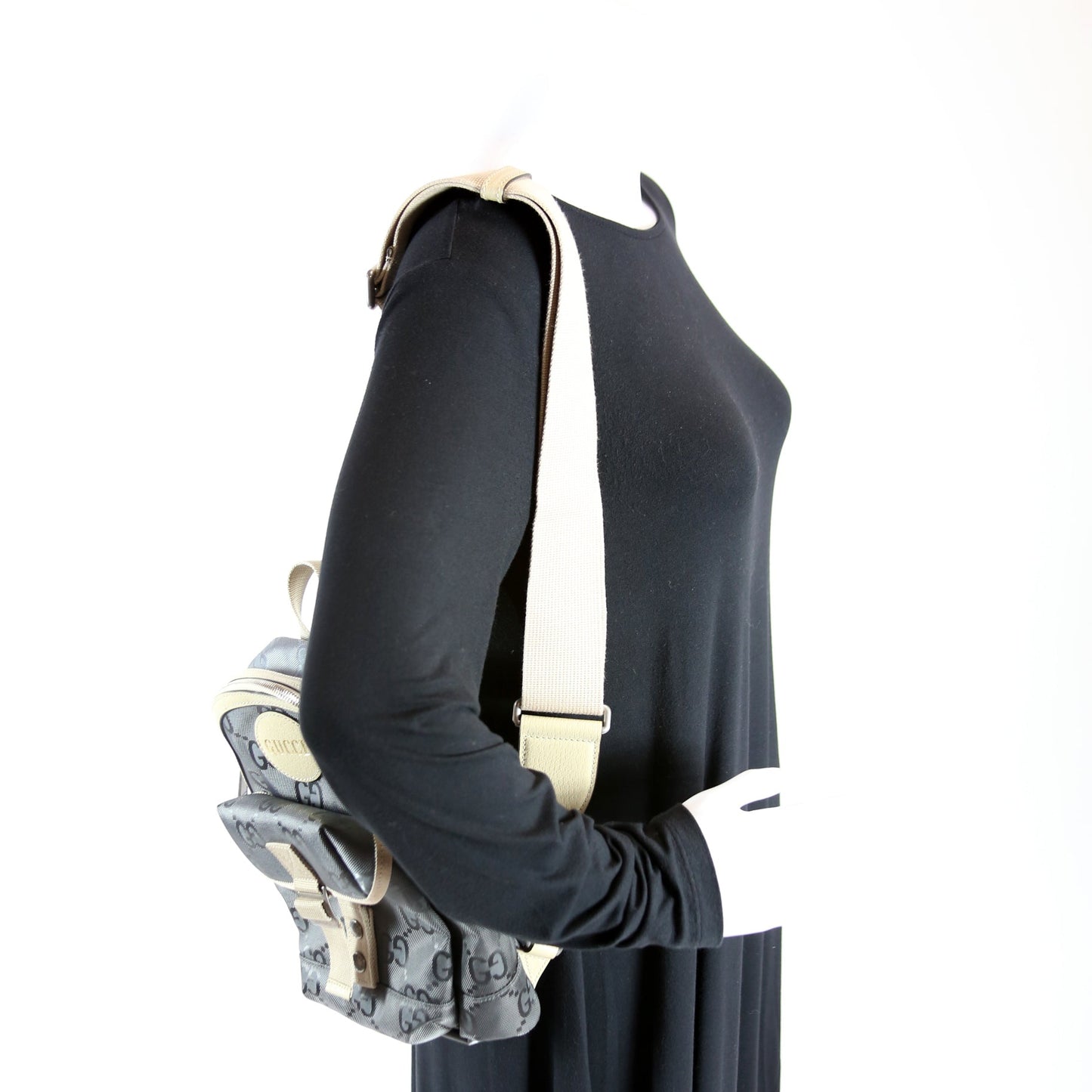 658631 GG Nylon Off The Grid Sling Backpack