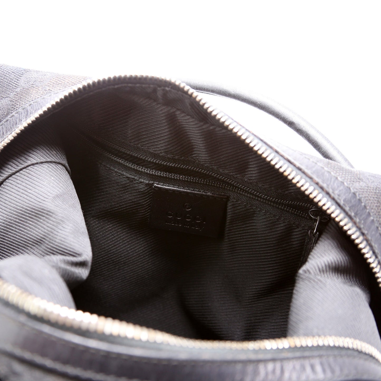 001-3814 GG Canvas Clasp Hobo