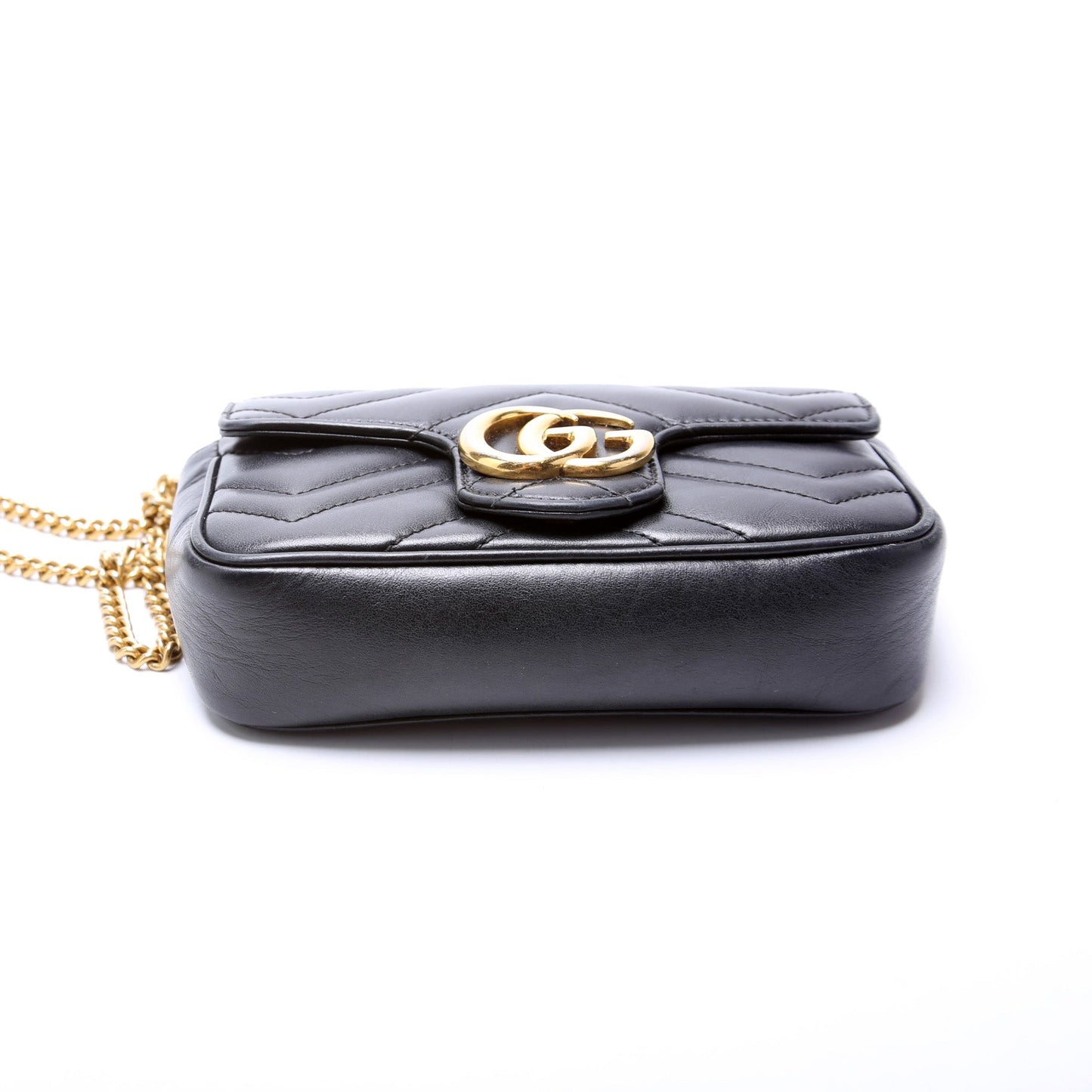 476433 Marmont Leather Super Mini Flap