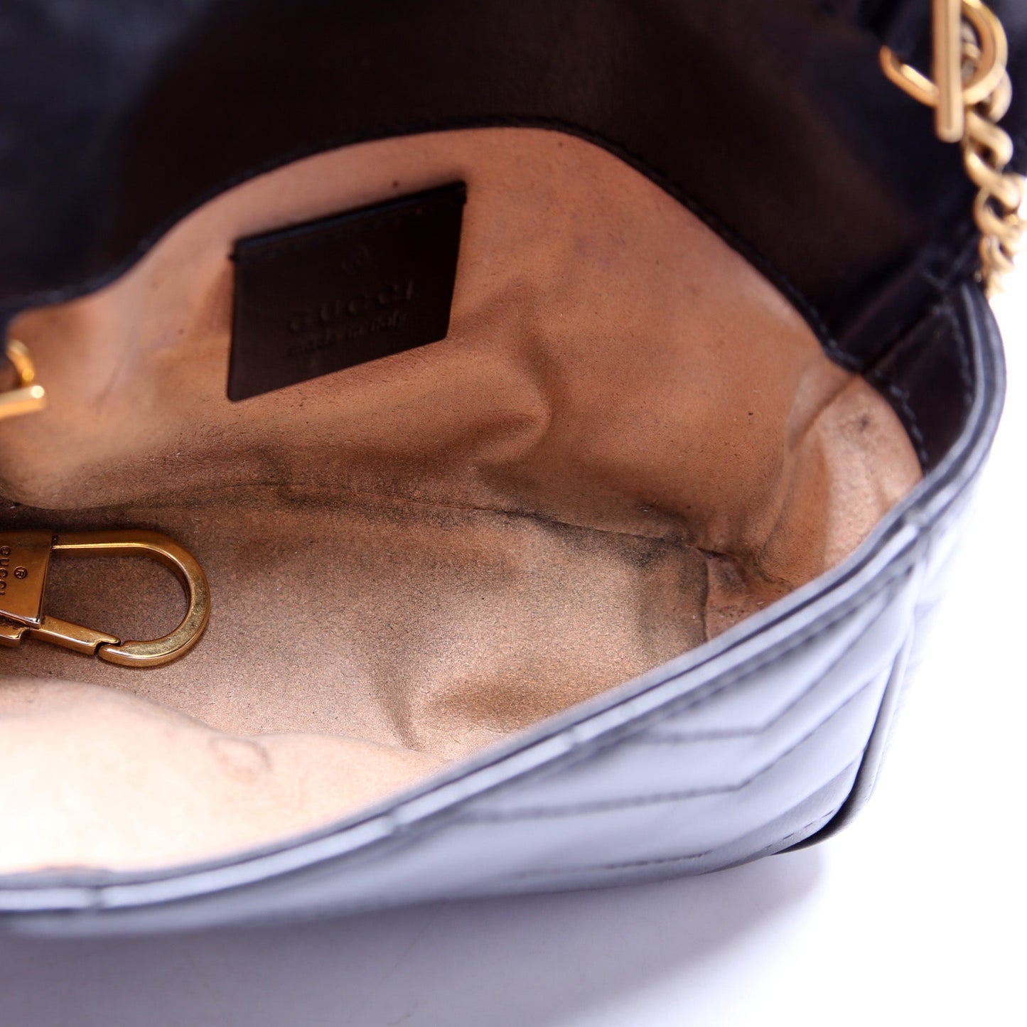 476433 Marmont Leather Super Mini Flap