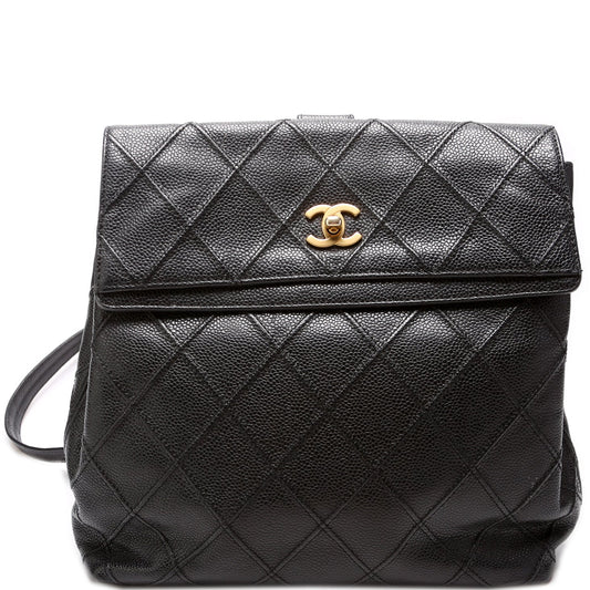 CC Square Quilted Vintage Backpack 6M