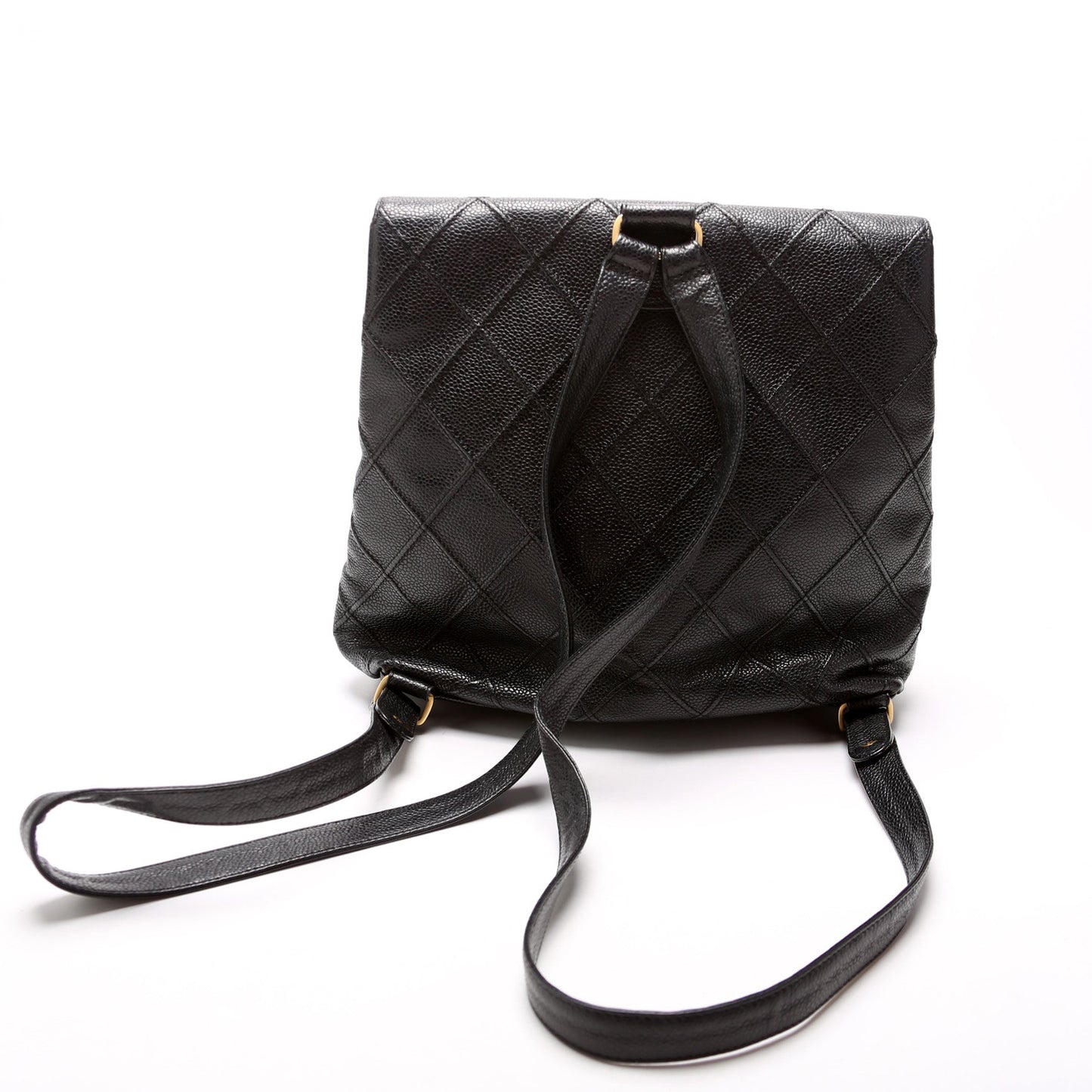 CC Square Quilted Vintage Backpack 6M