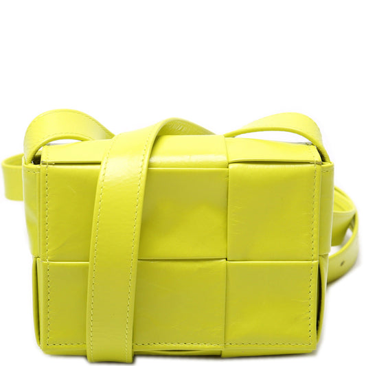 Maxi Intrecciato Extra Mini Cassette Crossbody
