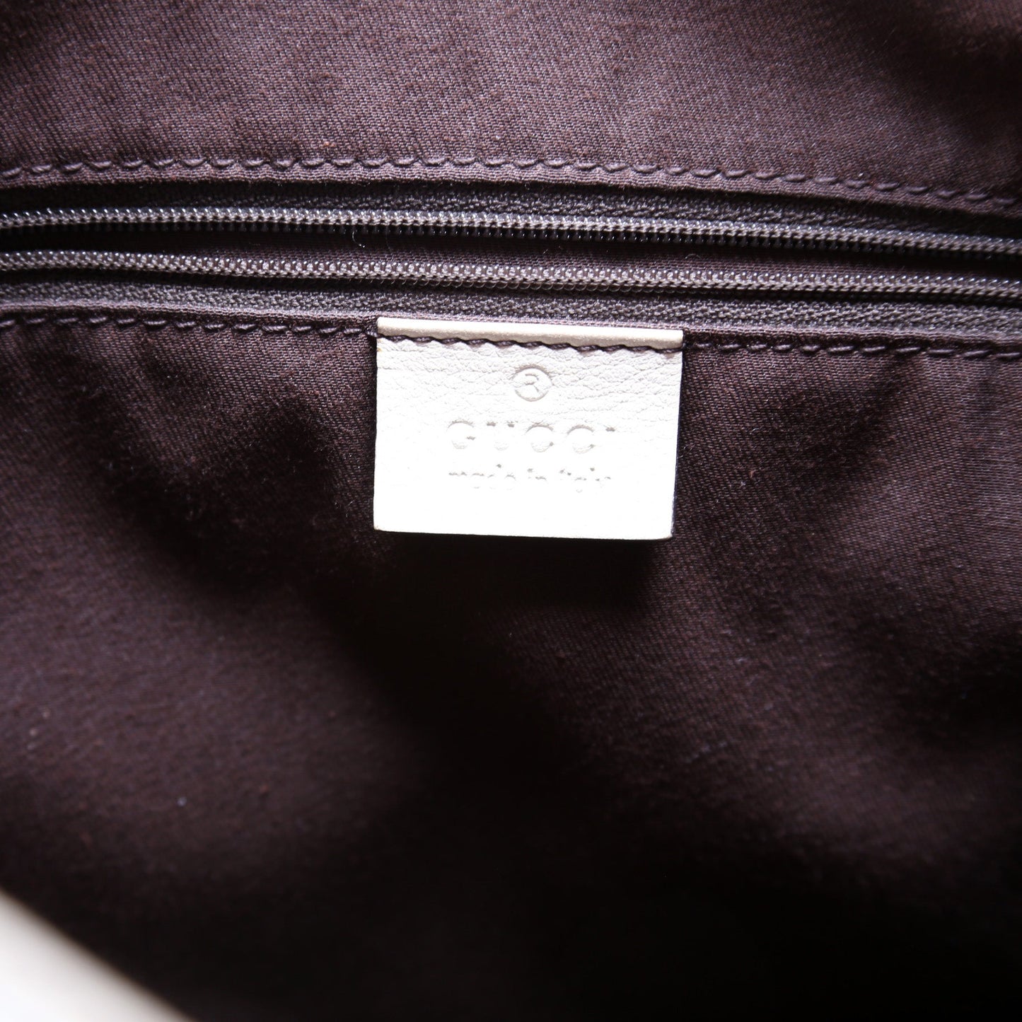 233604 GG Canvas New Ladies Web Large Hobo