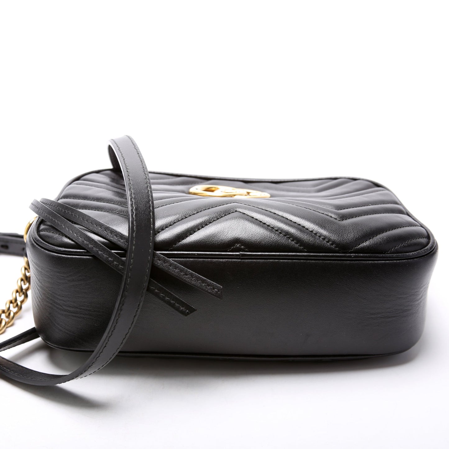 447632 Marmont Small Leather Camera