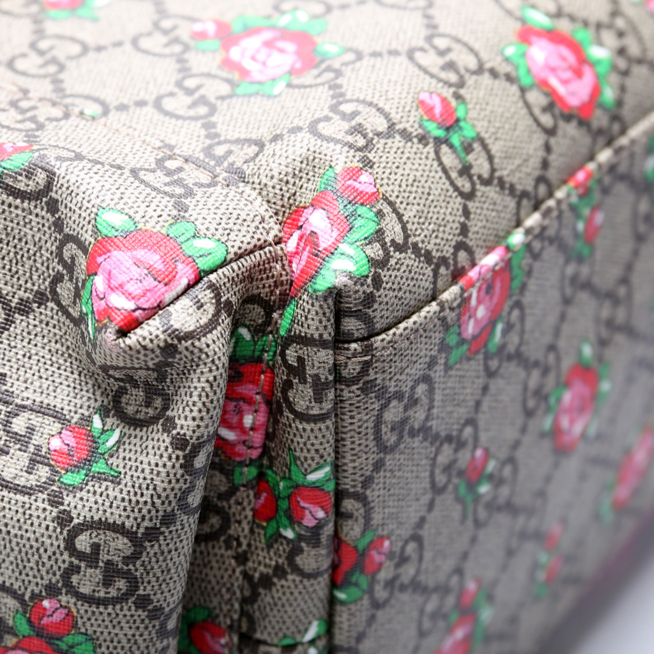 211131 GG Plus Rose Bud Diaper Bag