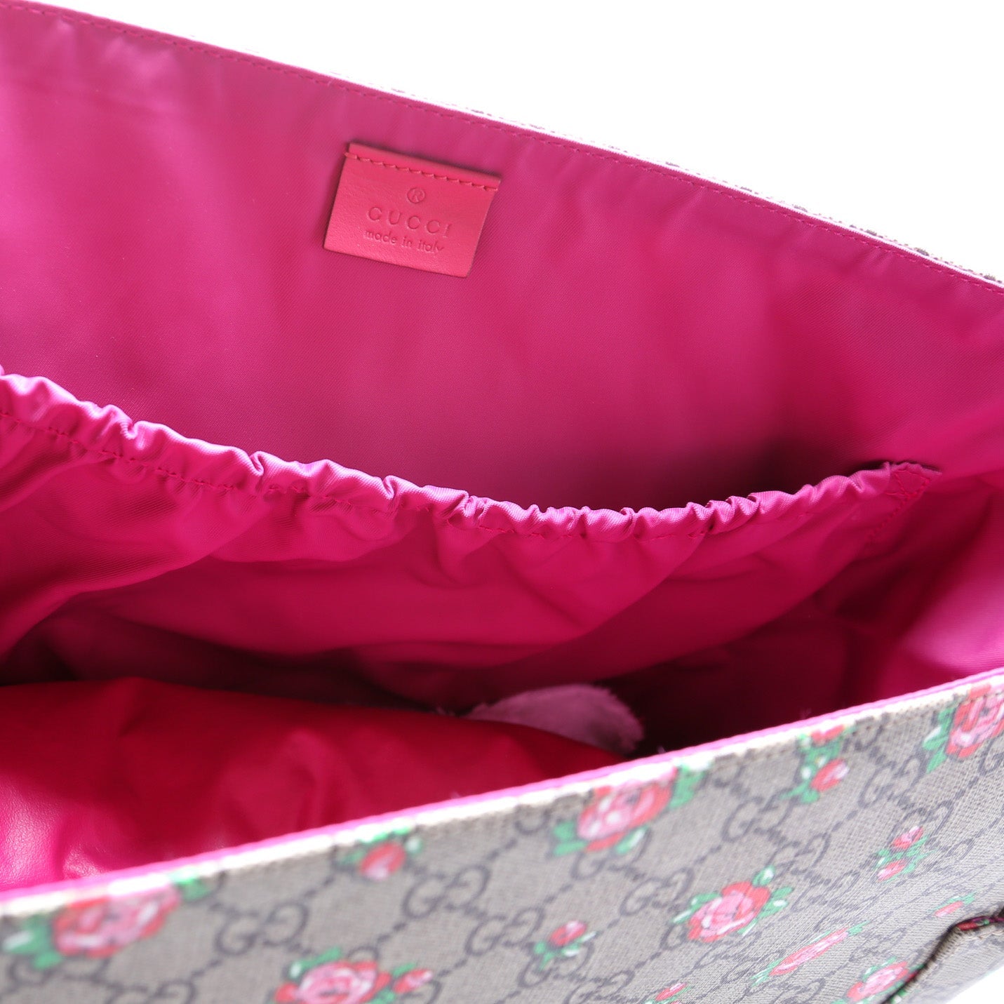 211131 GG Plus Rose Bud Diaper Bag