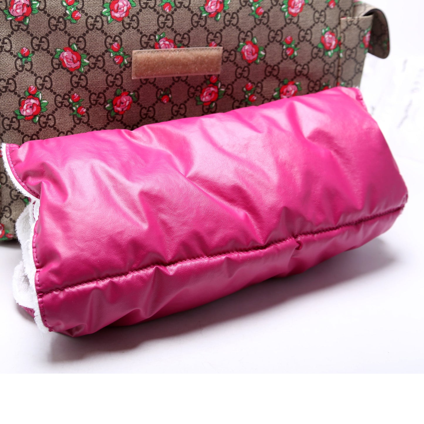 211131 GG Plus Rose Bud Diaper Bag