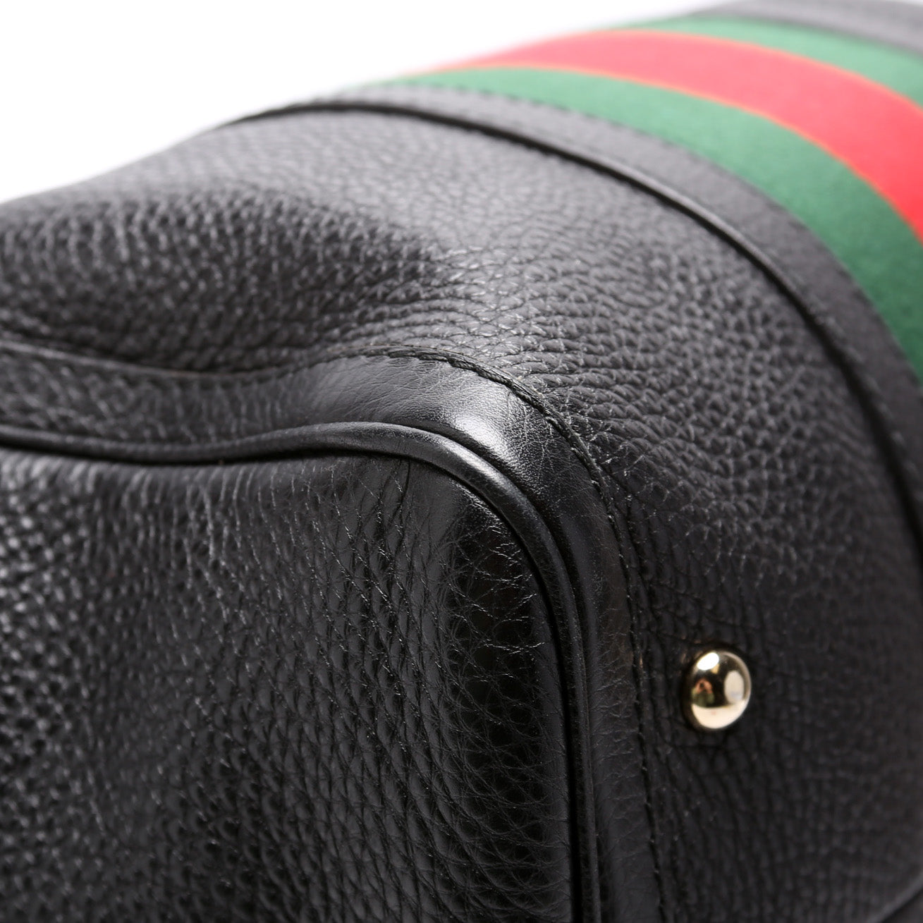 247205 Boston Bag Web Leather