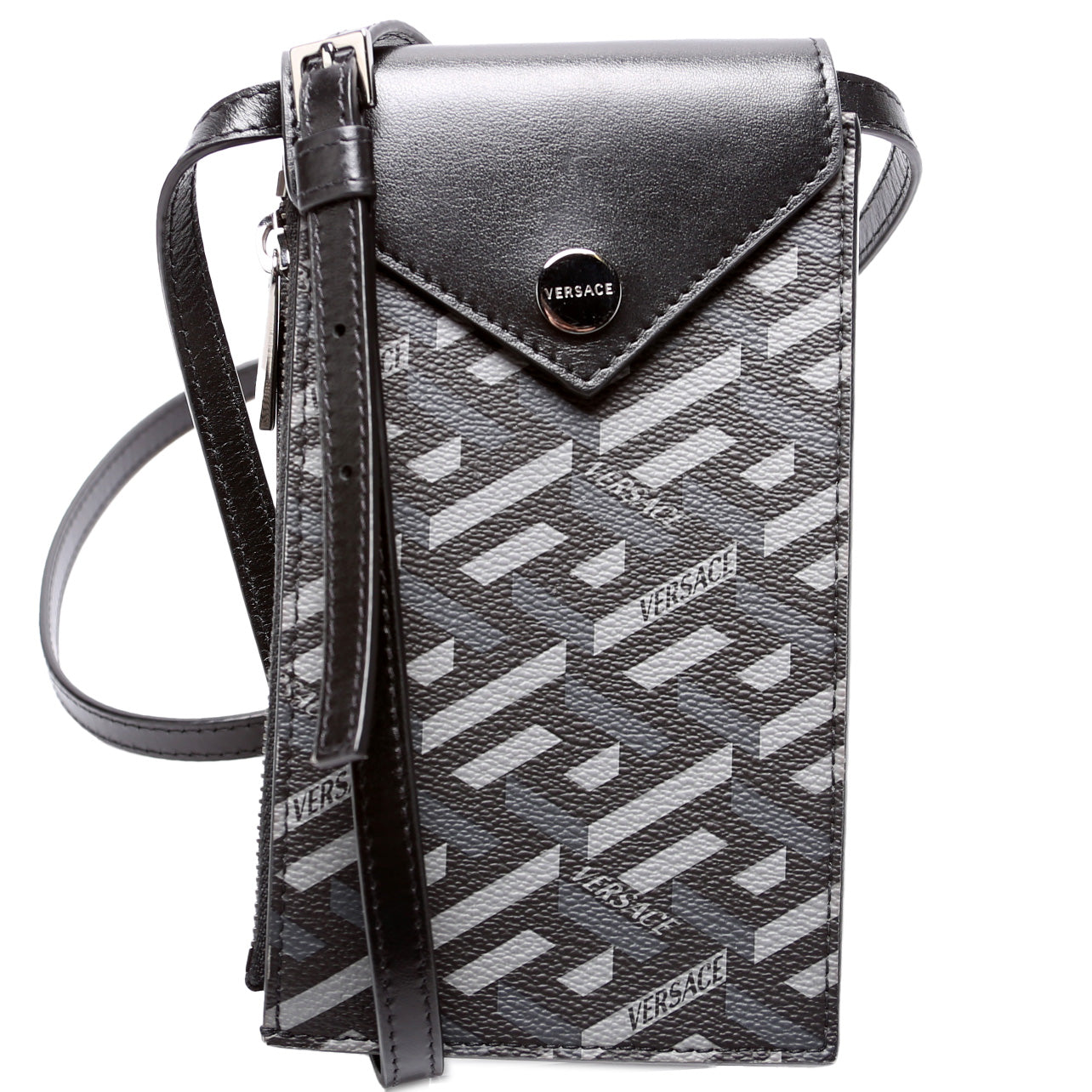 Lac Greca Phone Crossbody Grey