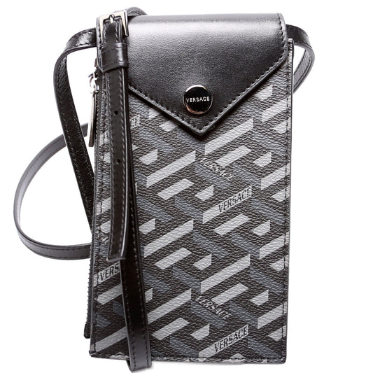 Lac Greca Phone Crossbody Grey
