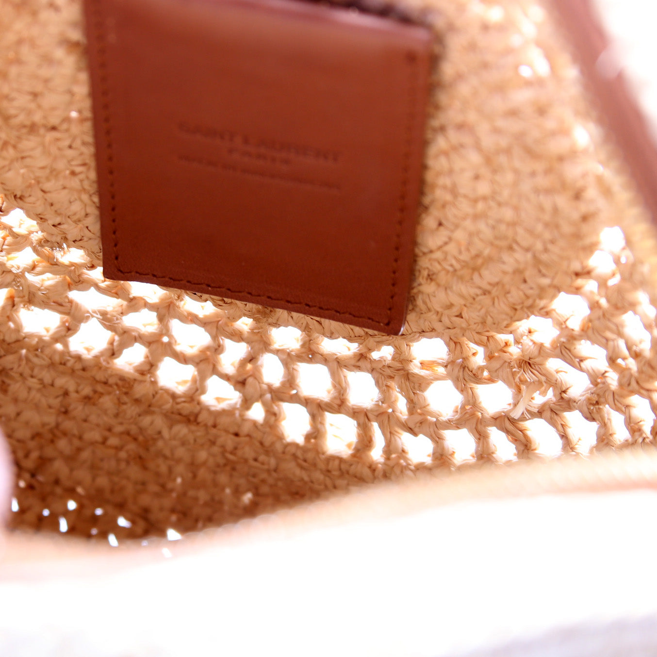 Raffia Woven Sac Round Crossbody