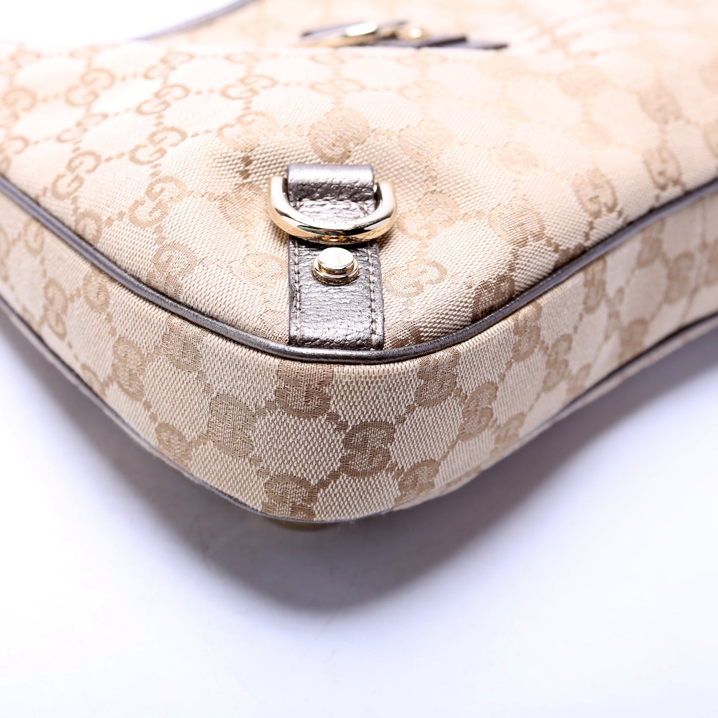 130738 GG Canvas Abbey Hobo Small