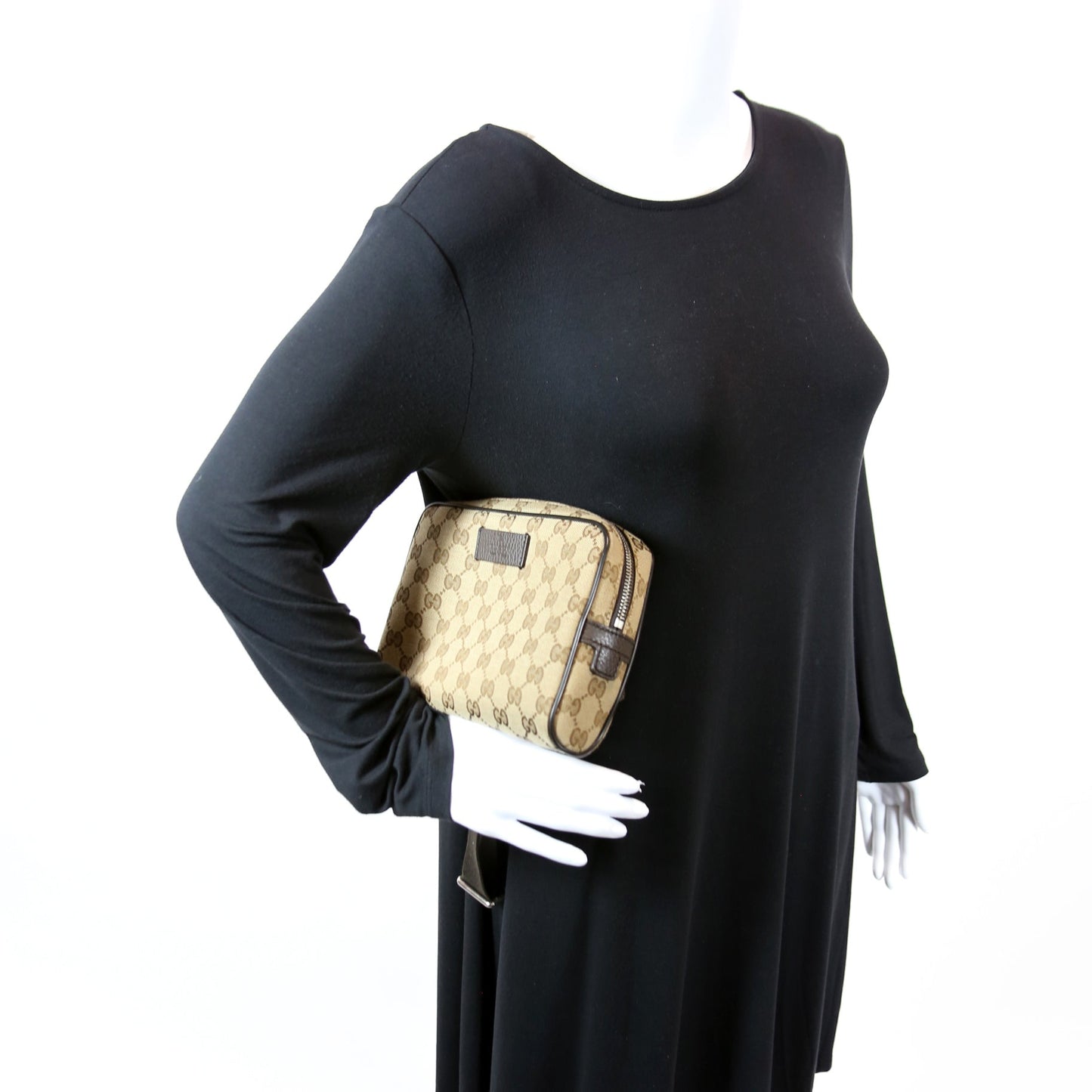 449174 GG Canvas Belt Bag