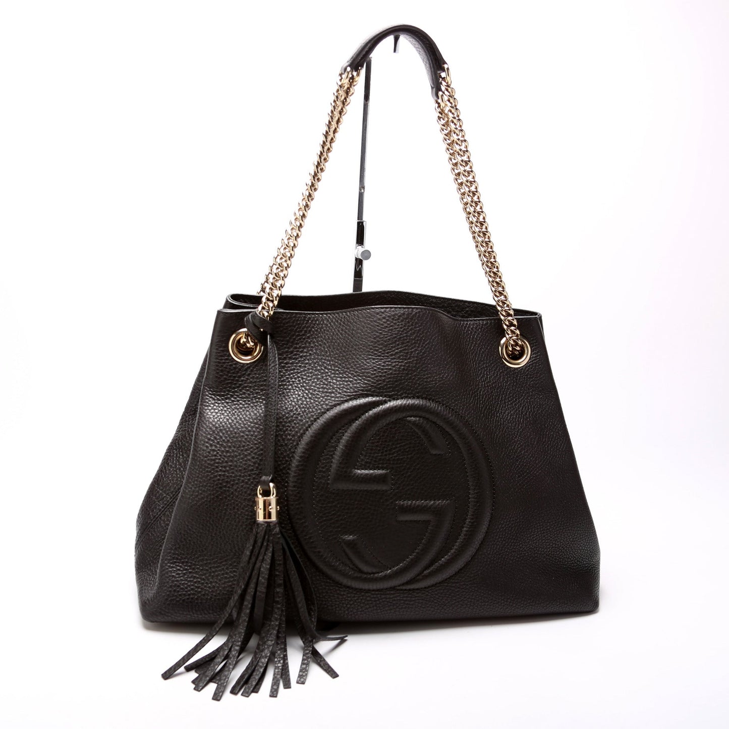 308982 Soho Leather Shoulder Medium