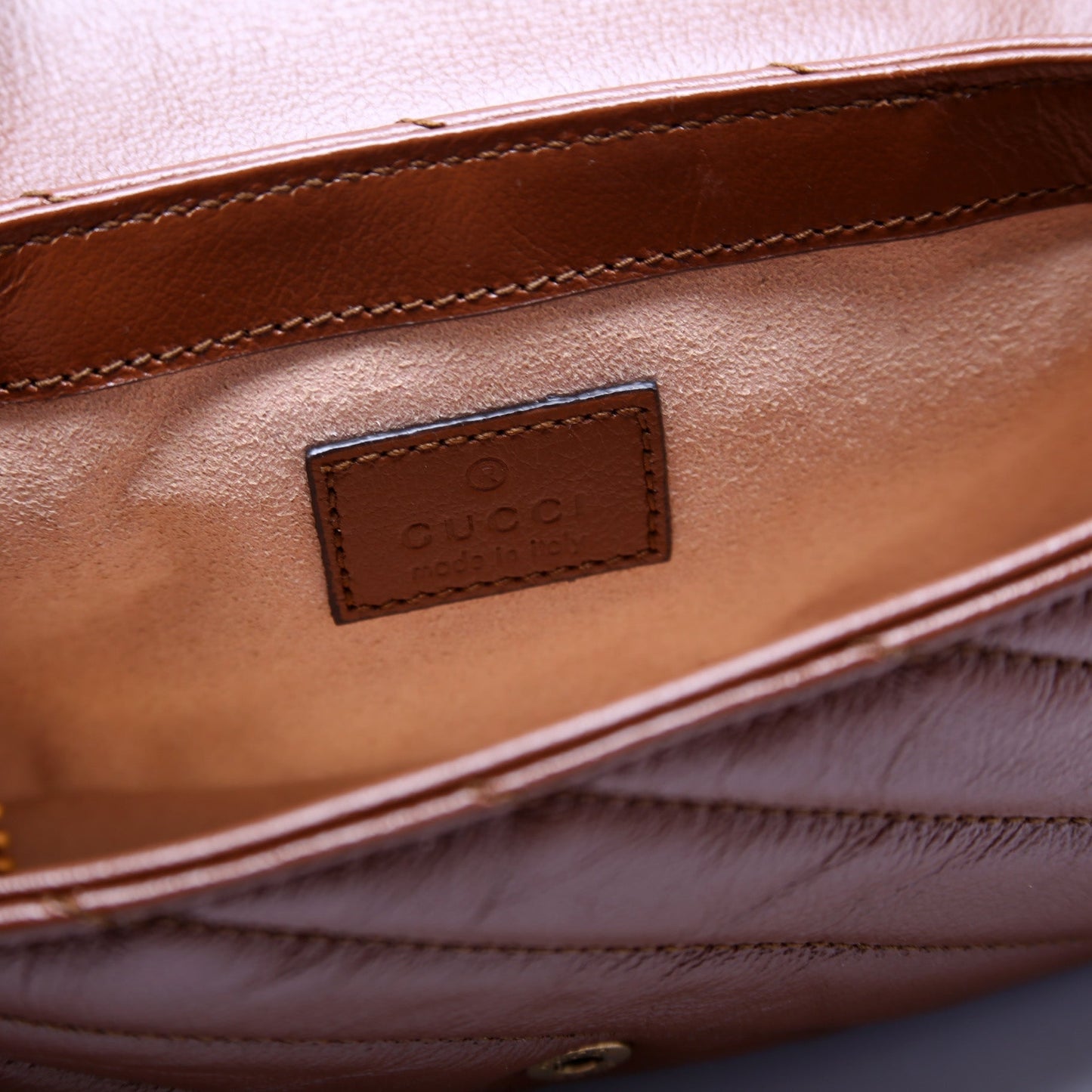 476433 Marmont Leather Super Mini Flap