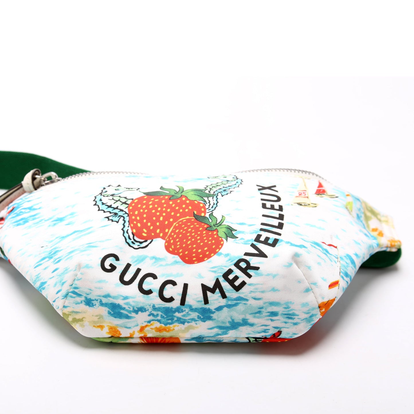 502095 GG Supreme Strawberry Belt Bag