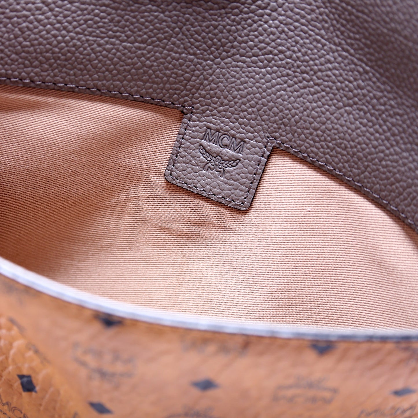 Corina Foldover Crossbody Visetos/Leather