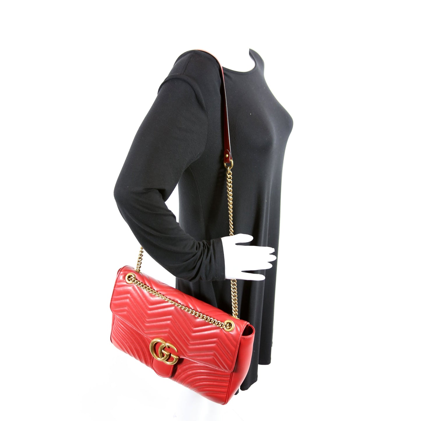 498090 Marmont Large Shoulder Bag