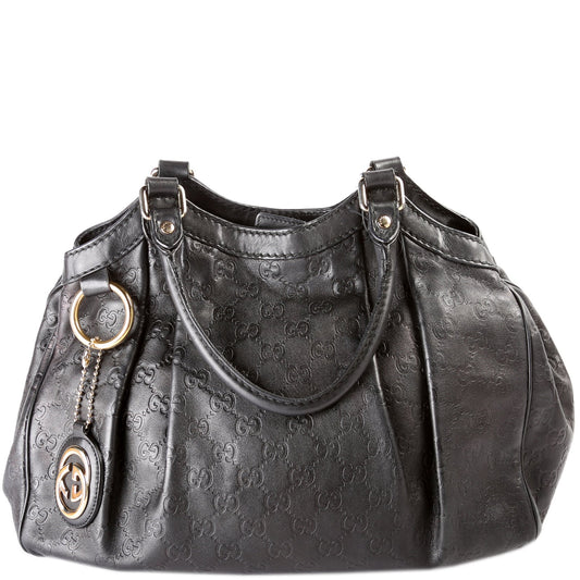 211944 Sukey GG Leather Medium