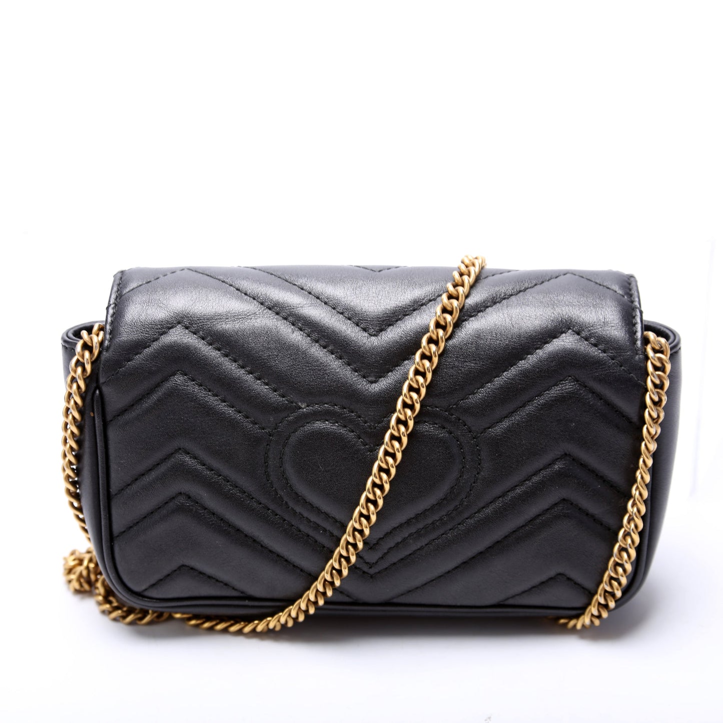 476433 Marmont Leather Super Mini Flap