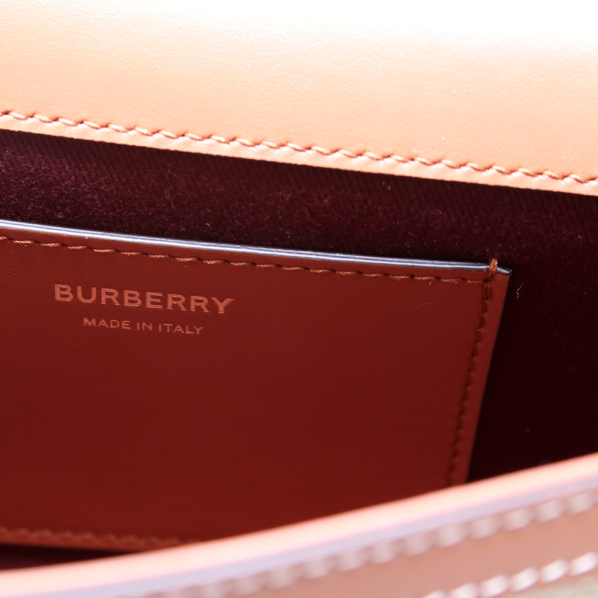 Note Top Handle Crossbody Check Coated Canvas