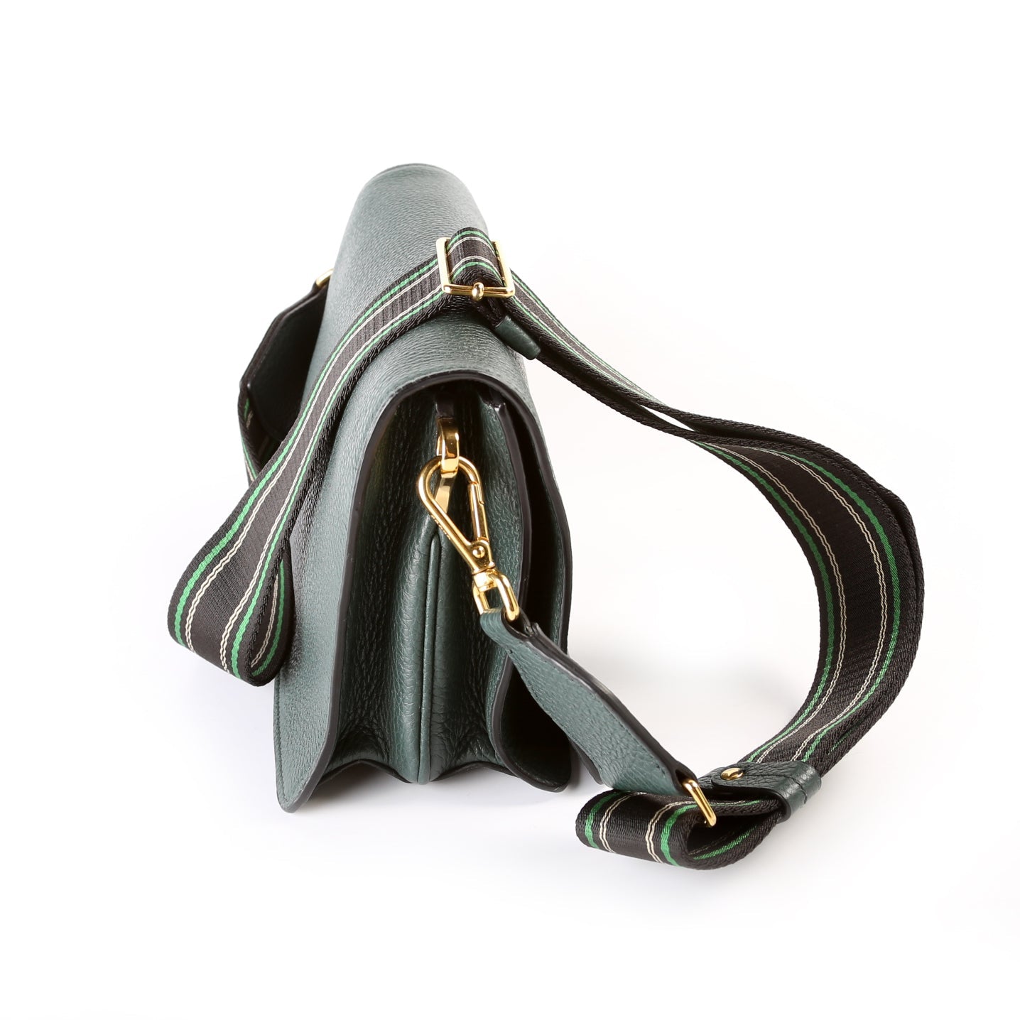1BD159 Vitello Daino Leather Shoulder Bag