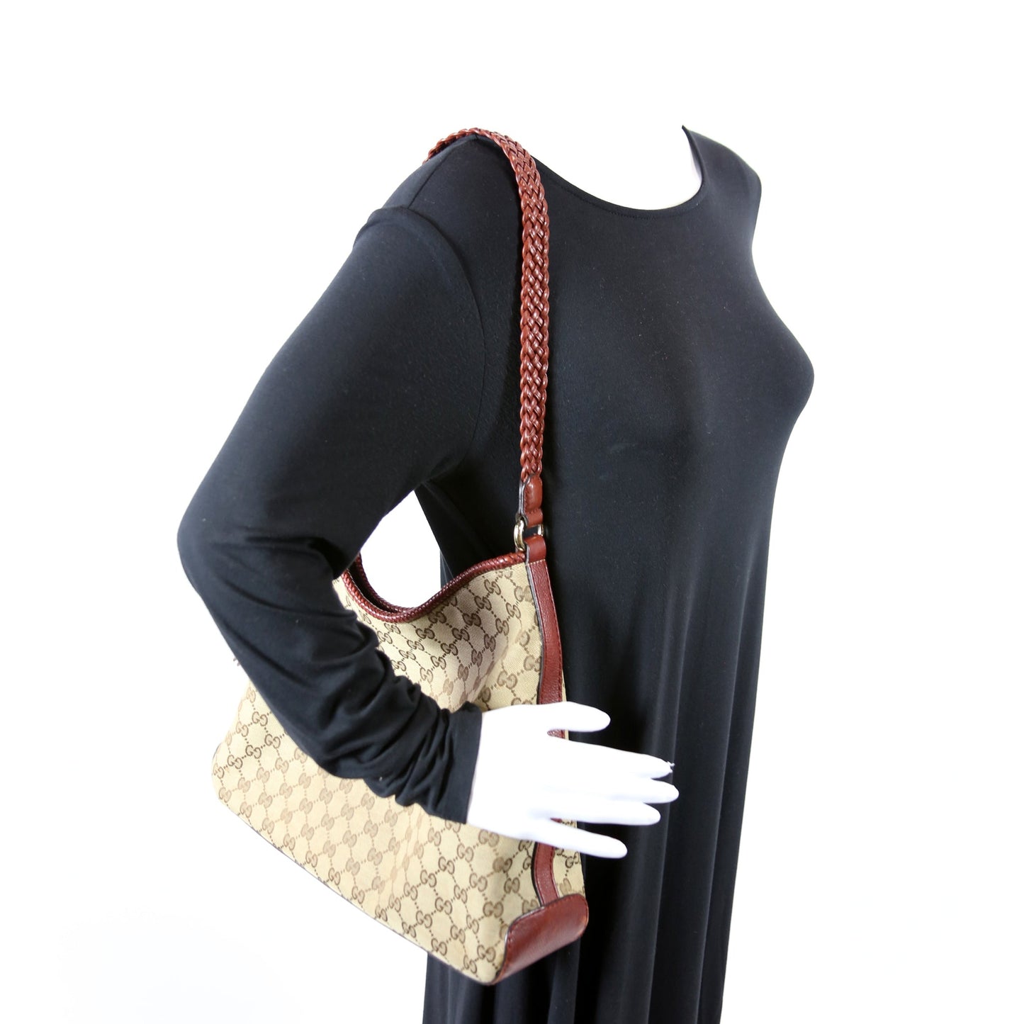 257026 GG Canvas Marrakech Hobo Medium