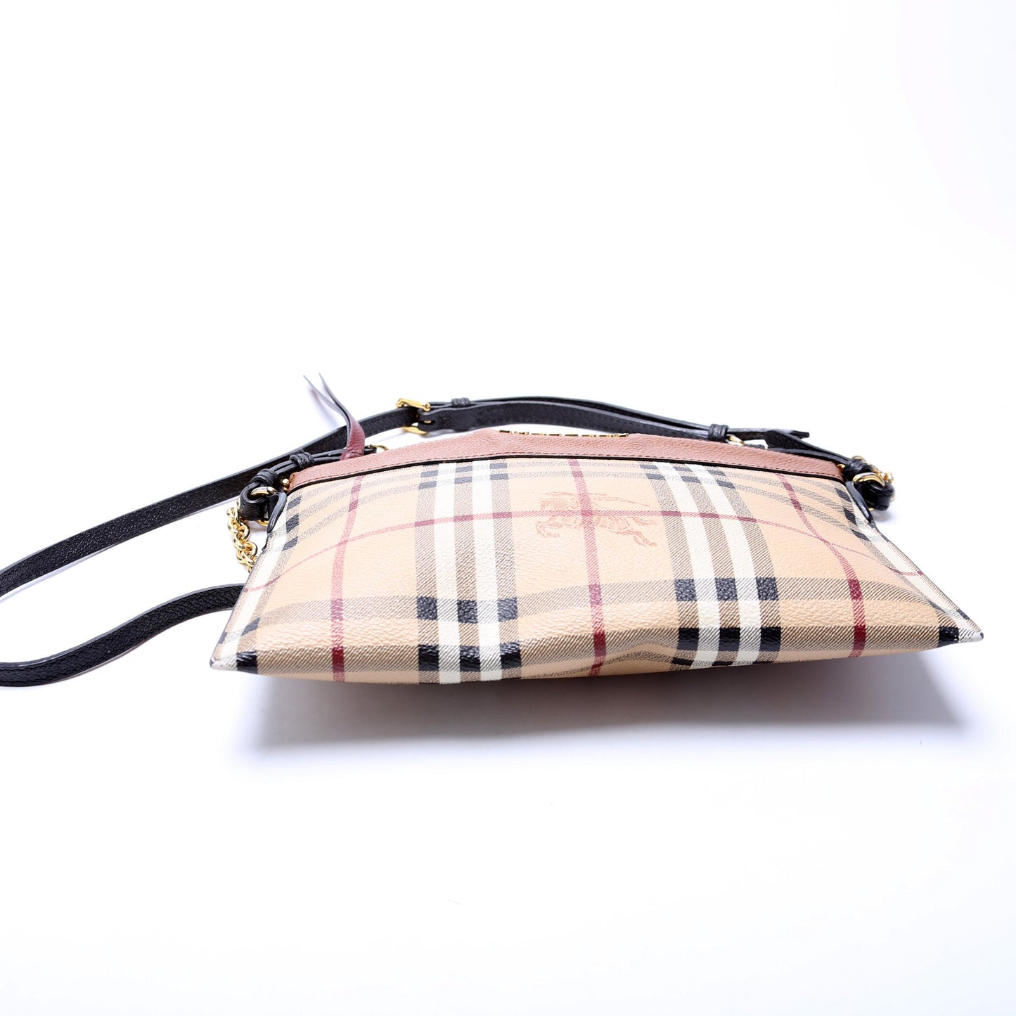 Peyton Haymarket Check Crossbody Clutch
