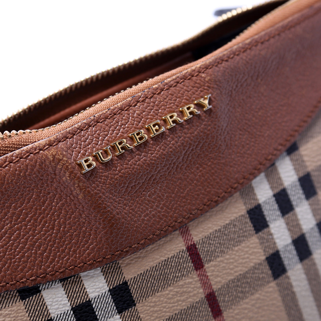 Peyton Haymarket Check Crossbody Clutch