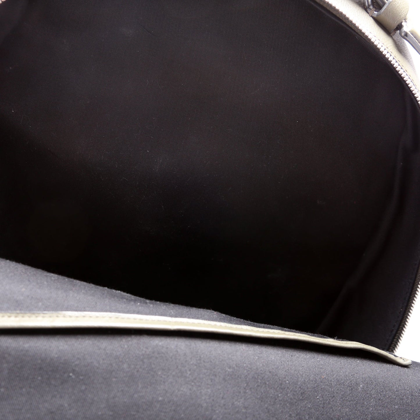 Visetos/Leather Medium Backpack
