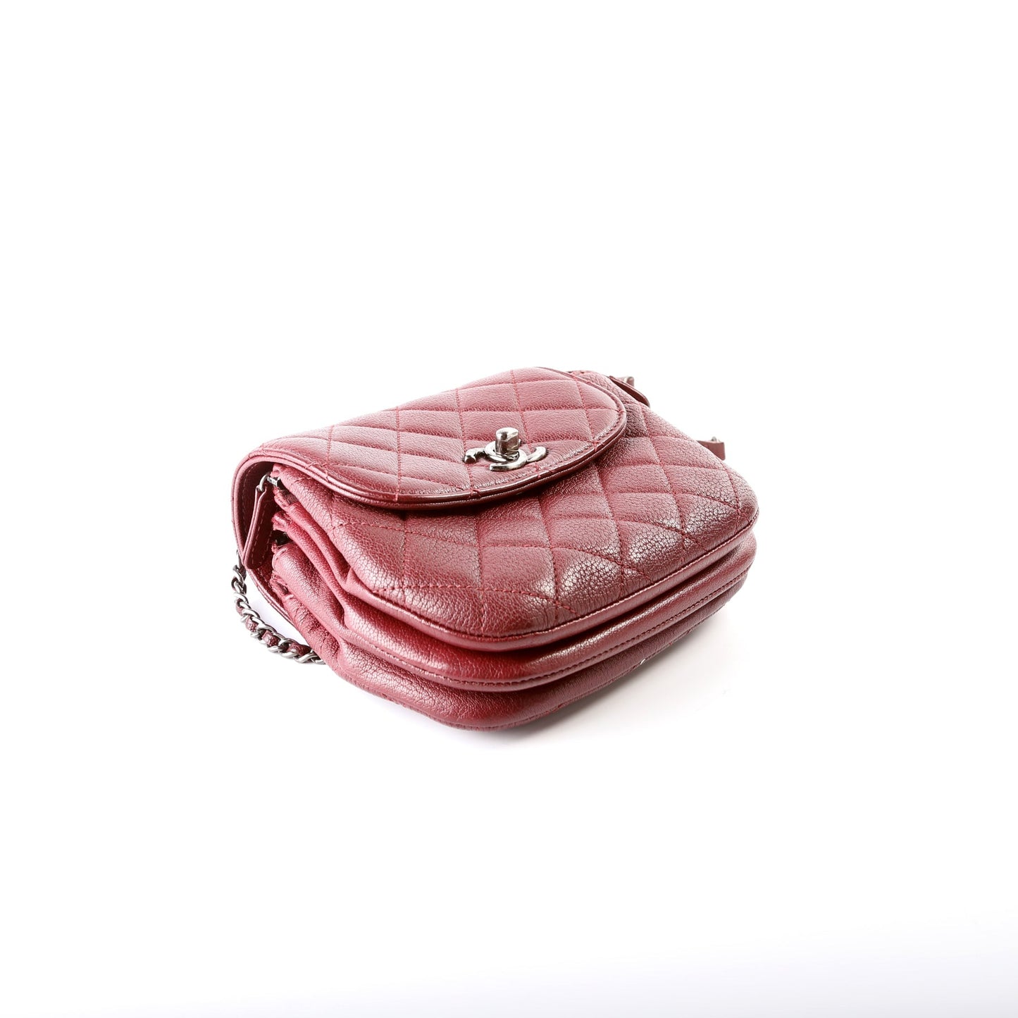 CC Waiter Flap Crossbody Bag Goatskin 21M