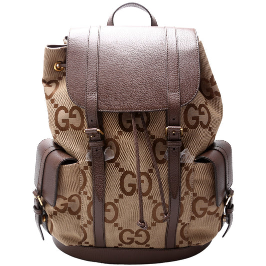 GG Jumbo Canvas Backpack 678829