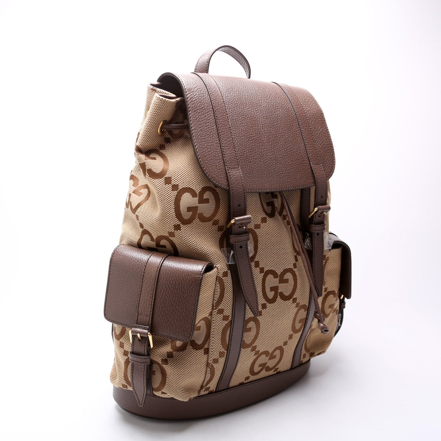 GG Jumbo Canvas Backpack 678829