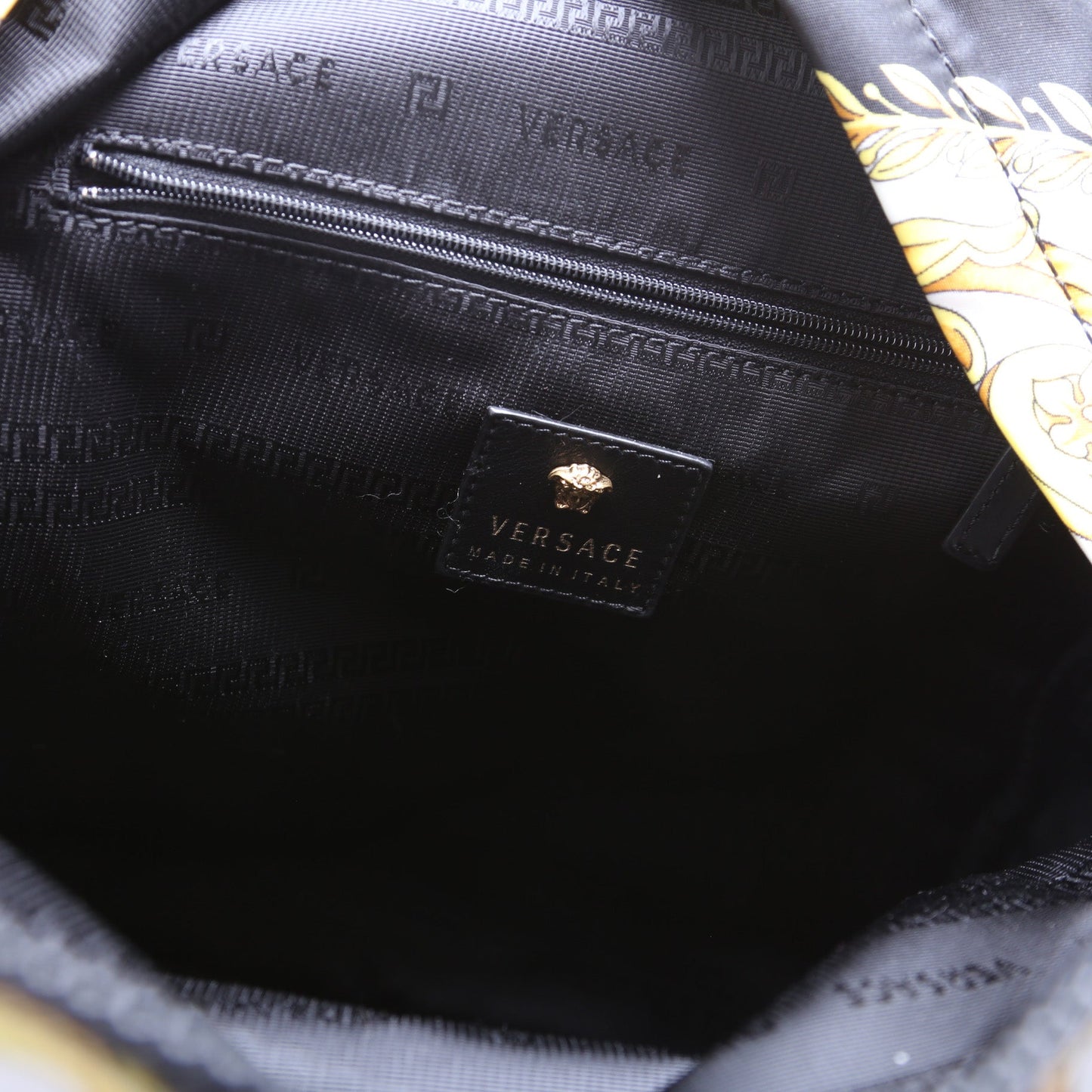 Nylon Printed Medusa Backpack