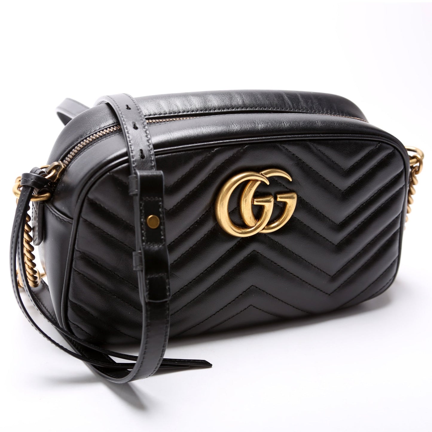 447632 Marmont Small Leather Camera