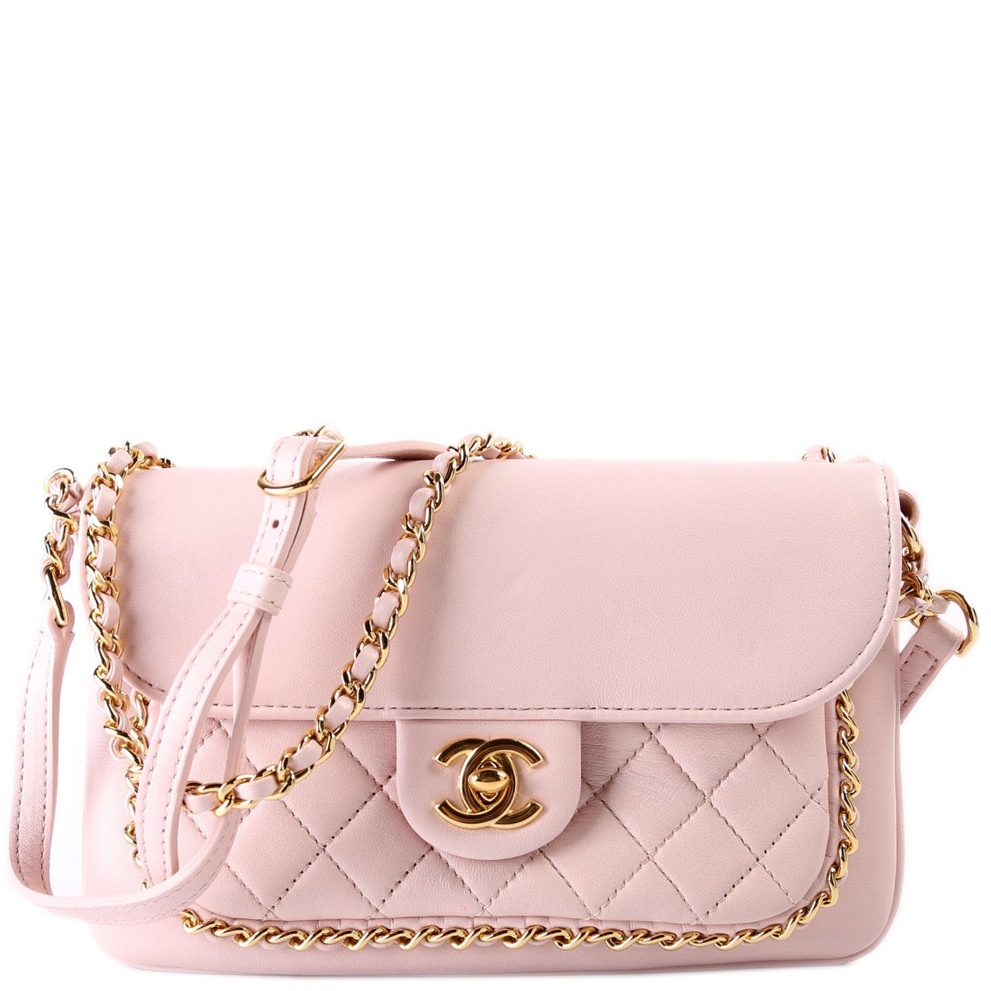 CC Unchained Mini Crossbody Lambskin 24M
