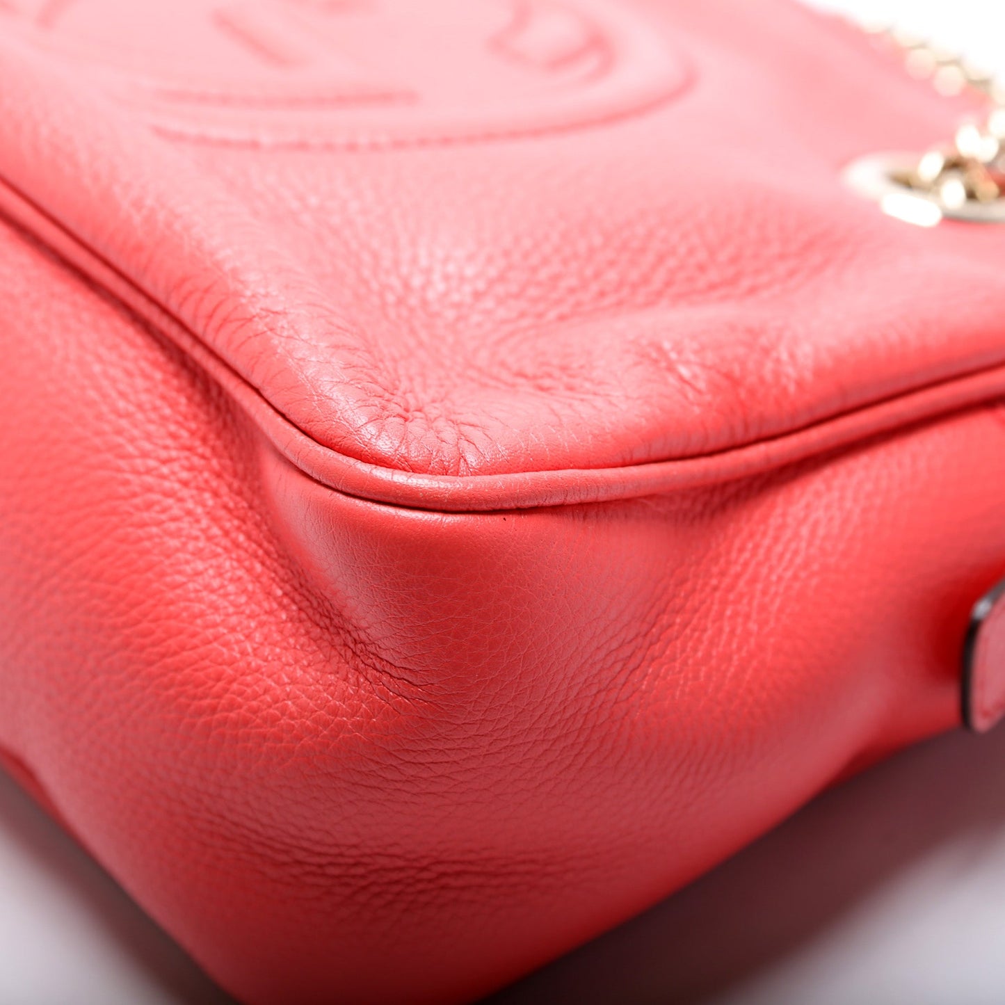 308982 Soho Leather Shoulder Medium