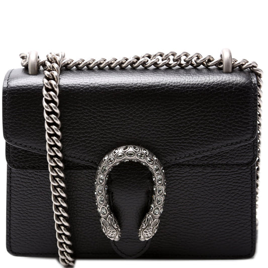 421970 Dionysus Leather Shoulder Mini