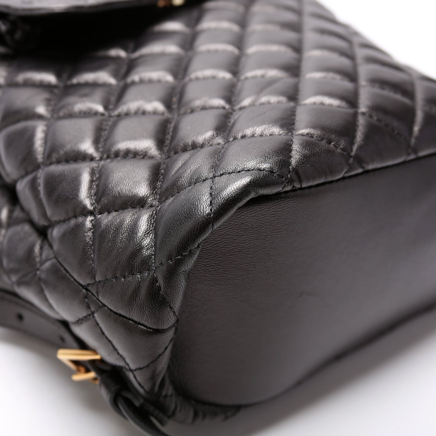 Medusa Quilted Leather Small Backpack